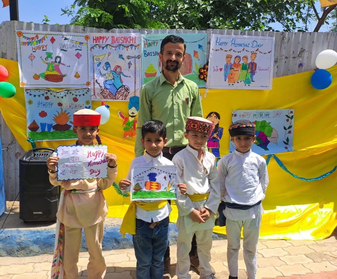 Baisakhi Celebrations photo 10 - Crescent Moon Public School, Jharmajri