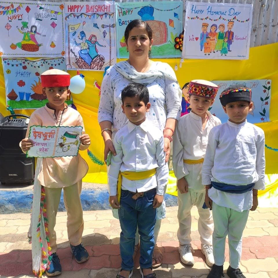 Baisakhi Celebrations photo 13 - Crescent Moon Public School, Jharmajri