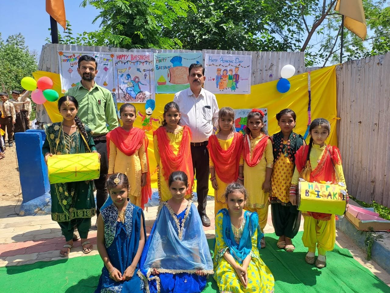 Baisakhi Celebrations photo 3 - Crescent Moon Public School, Jharmajri