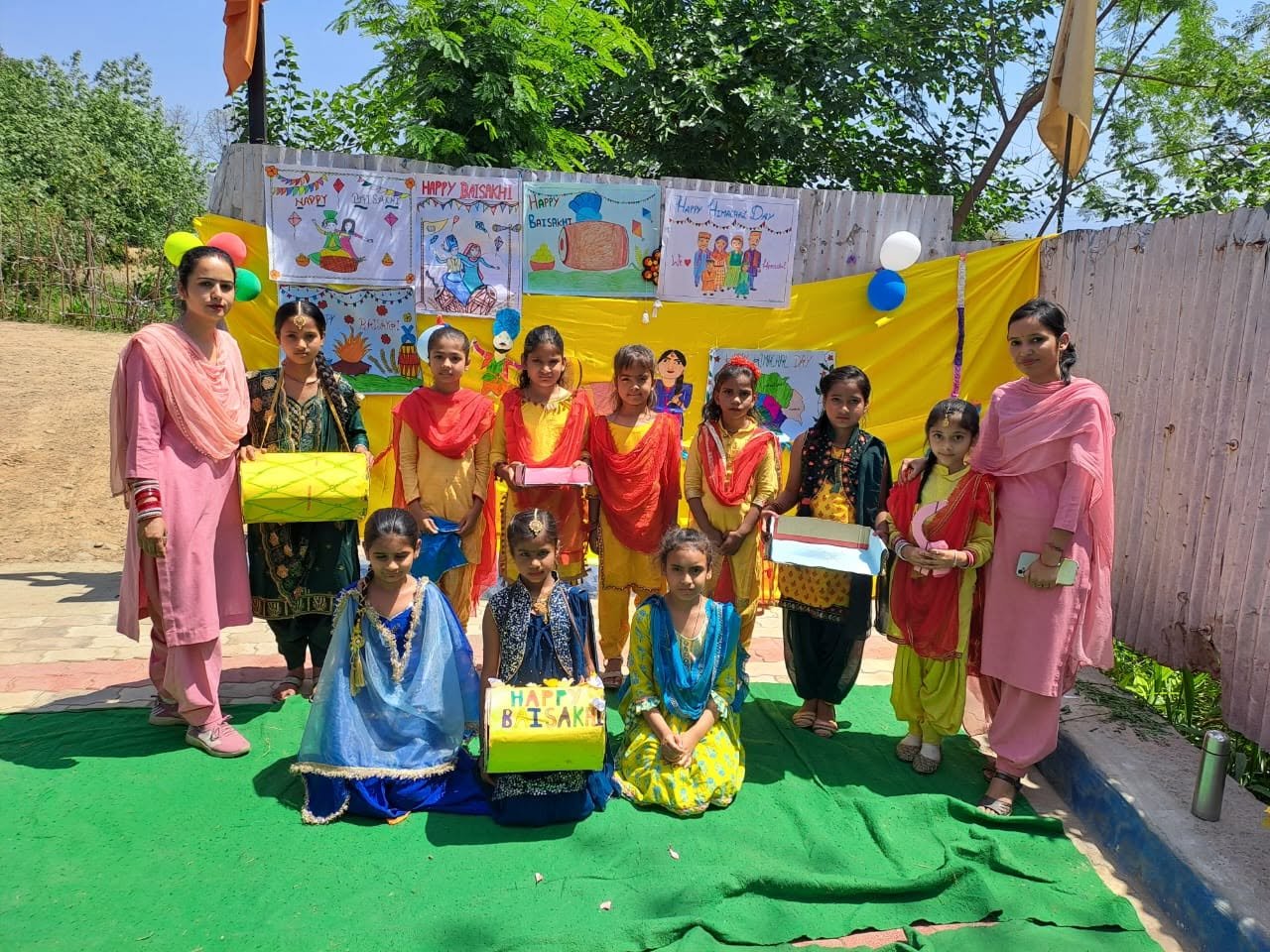 Baisakhi Celebrations photo 5 - Crescent Moon Public School, Jharmajri