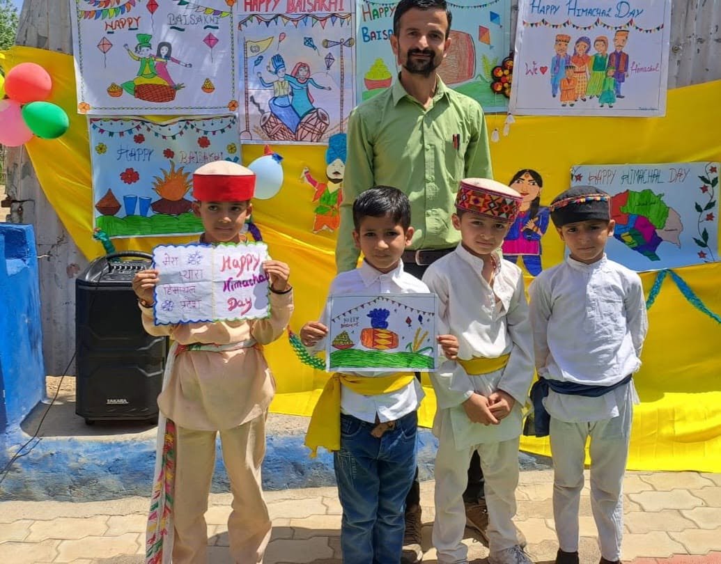 Baisakhi Celebrations photo 7 - Crescent Moon Public School, Jharmajri