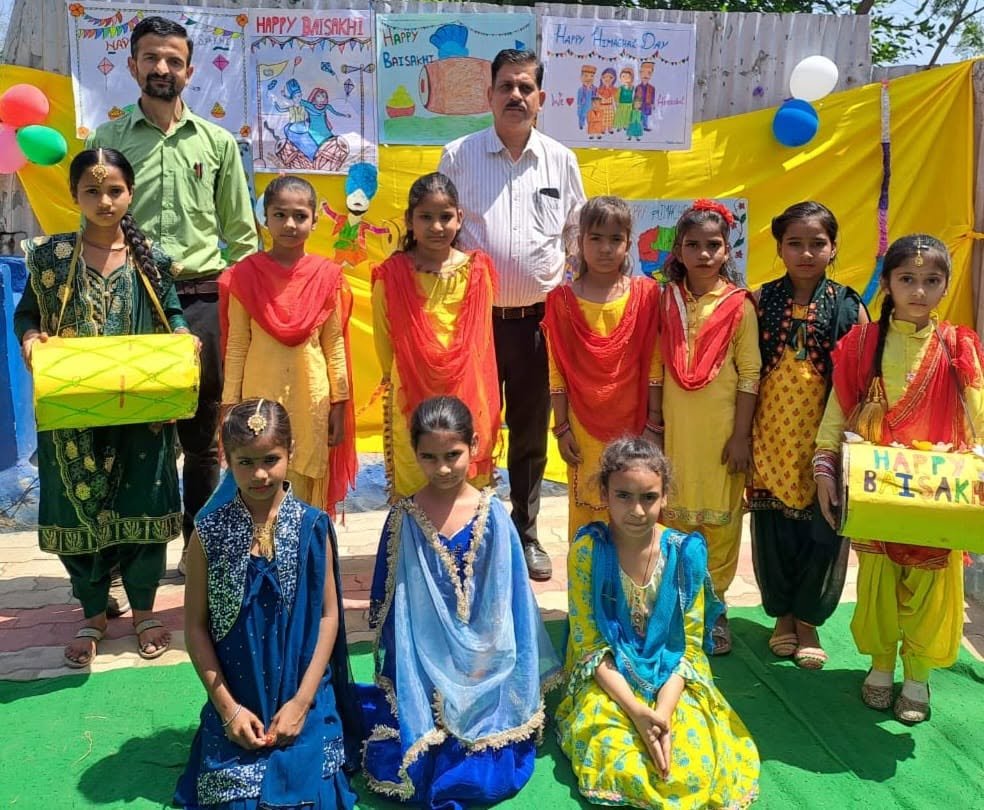 Baisakhi Celebrations photo 9 - Crescent Moon Public School, Jharmajri