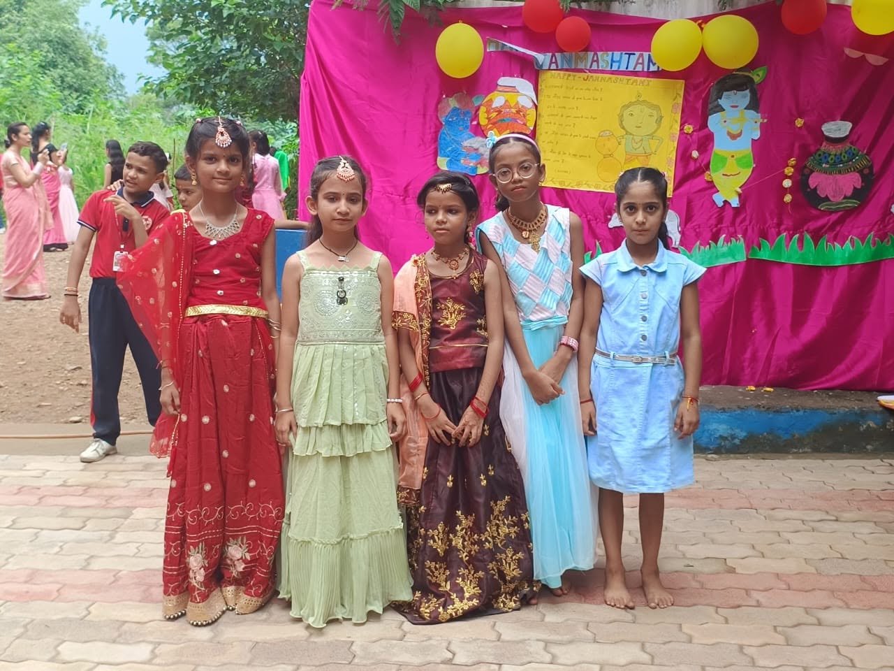 Janmashtami Celebrations photo 4 - Crescent Moon Public School, Jharmajri