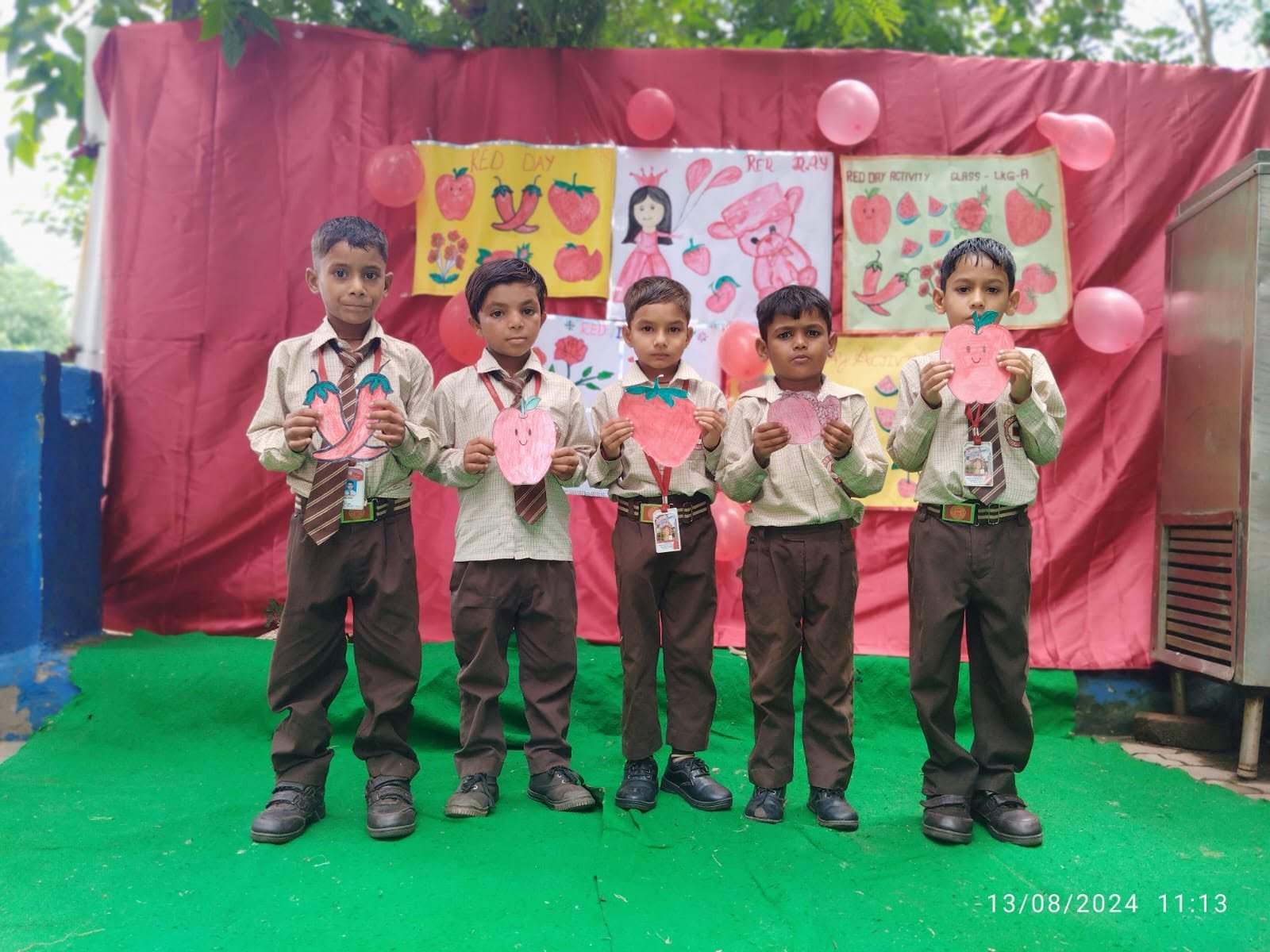 Red Day Celebrations photo 2 - Crescent Moon Public School, Jharmajri
