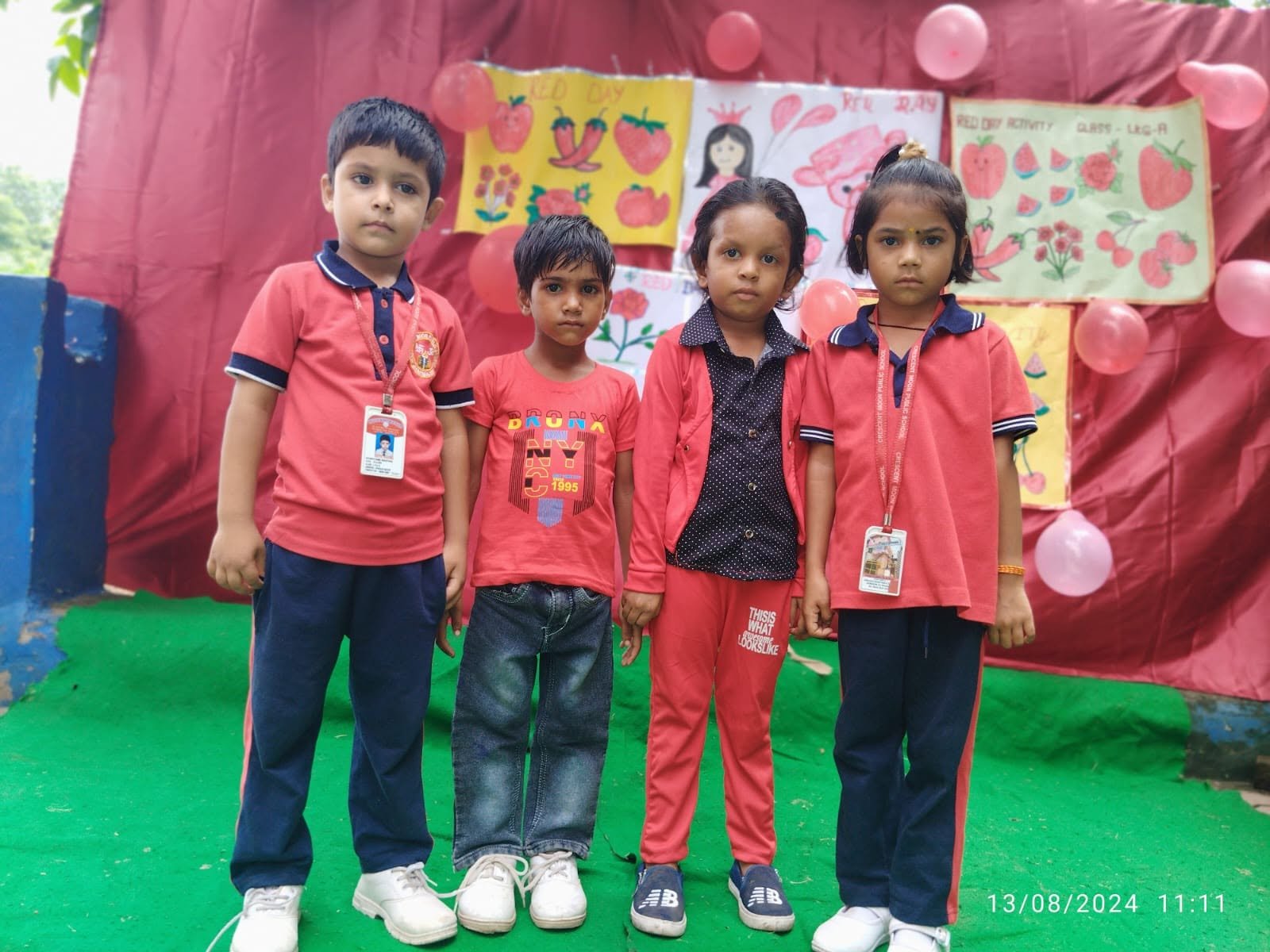 Red Day Celebrations photo 4 - Crescent Moon Public School, Jharmajri