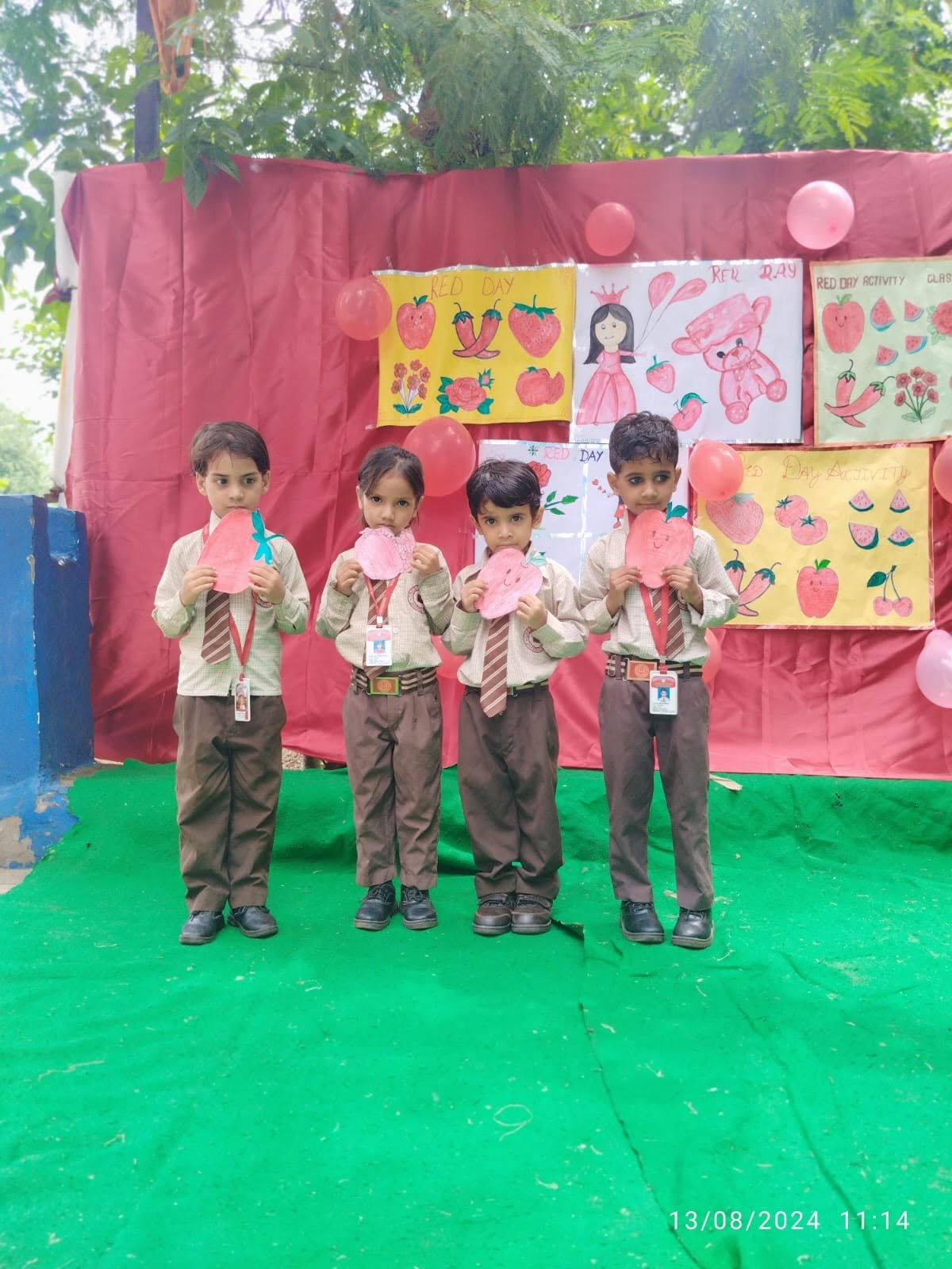 Red Day Celebrations photo 5 - Crescent Moon Public School, Jharmajri