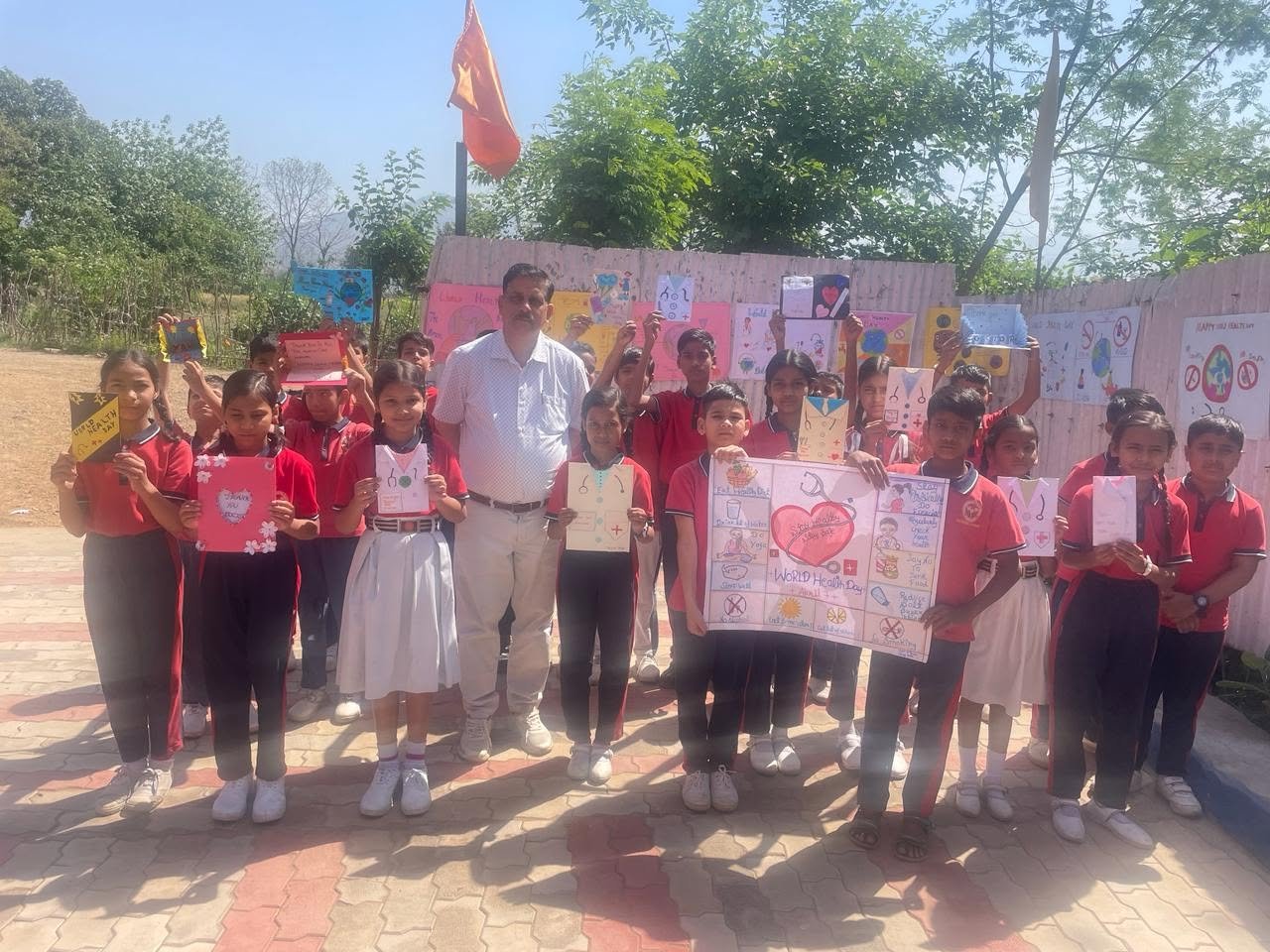 World Health Day photo 9 - Crescent Moon Public School, Jharmajri